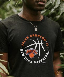 Jalen Brunson New York Knicks Player Ball shirt