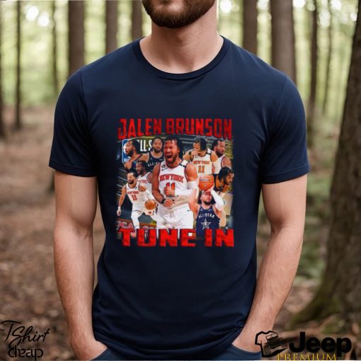 Jalen Brunson Tune in bootleg vintage shirt