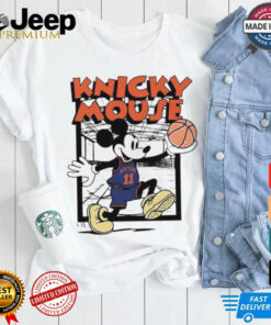 Jalen Brunson x Mickey mouse Mickey mouse New York Knicks NBA shirt