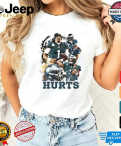 Jalen Hurt Cool Vintage Eagles Tshirt