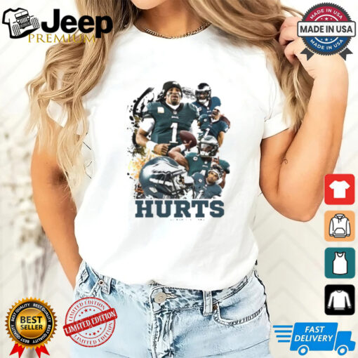 Jalen Hurt Cool Vintage Eagles Tshirt