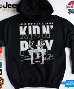 Jalen Hurts X AJ Brown Philadelphia Eagles Kid N’ Play Shirt