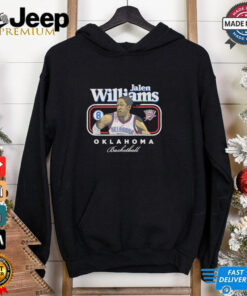 Jalen Williams 8 Oklahoma City Thunder Basketball cover signature shirt