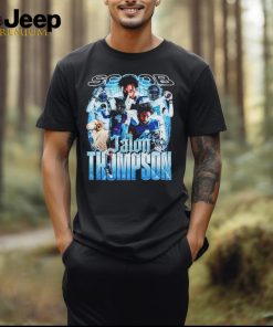 Jalon Thompson North Carolina Tar Heels football graphic poster shirt