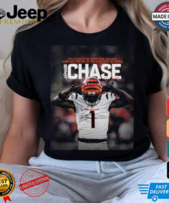 Ja’marr Chase Cincinnati Bengals 4000 Rec YDS and 30 TDS In His First 50 Games 5th Player T Shirt