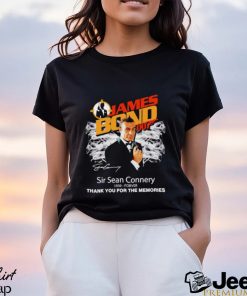 James Bond 007 Sir Sean Connery 1930 forever thank you for the memories shirt