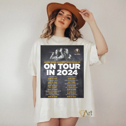 James Bond Concert Spectacular Tour 2024 Shirt