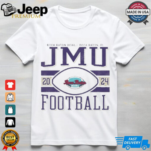 James Madison University Football 2024 Boca Raton Bowl Bound Shirt