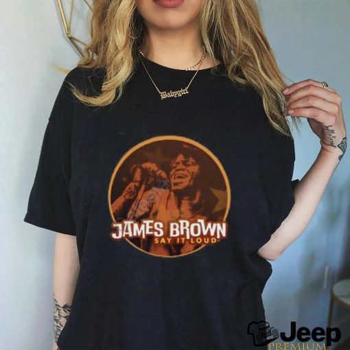 Jamesbrown Shop Say It Loud Stars Long Sleeve T Shirt