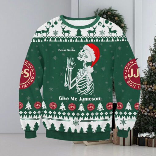 Jameson Please Santa Ugly Sweater