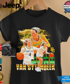 Jana Van Gytenbeek Baylor Bears player collage shirt