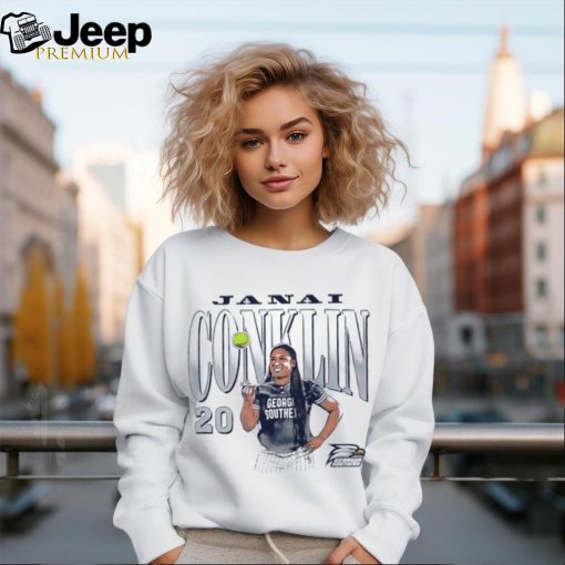 Janai Conklin Georgia Southern softball cartoon shirt