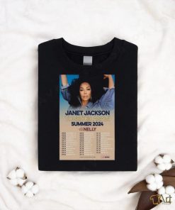 Janet Jackson 2024 Together Again Summer Tour Poster Shirt