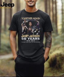 Janet Jackson Together Again 2024 Tour T Shirt