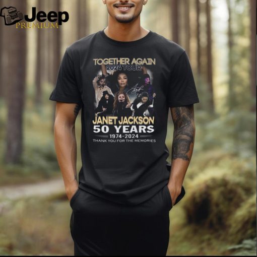 Janet Jackson Together Again 2024 Tour T Shirt