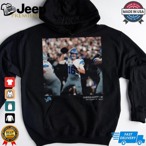 Jared Goff Detroit Lions NFL Flash Features Week 6 Shirt