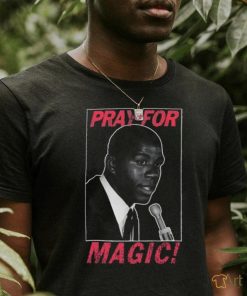 Jared Mccain Wearing Pray For Magic Tee Shirt