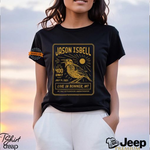 Jason Isbell & 400 Unit At KettleHouse Amphitheater Jul 14, 2024 Shirt