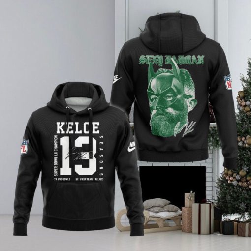 Jason Kelce Sexy Batman Hoodie