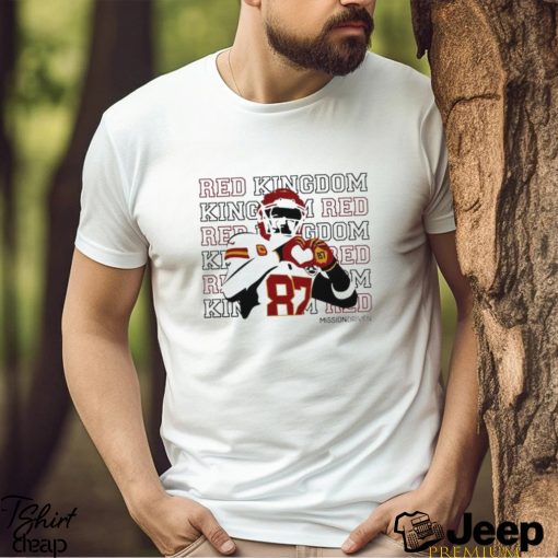 Jason Kelce red kingdom love Taylor shirt