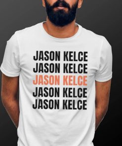 Jason Kelce repeat text shirt