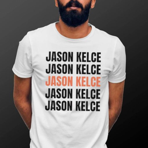 Jason Kelce repeat text shirt
