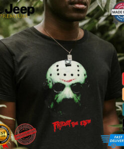 Jason Voorhees Friday The 13th mask Halloween graphic shirt