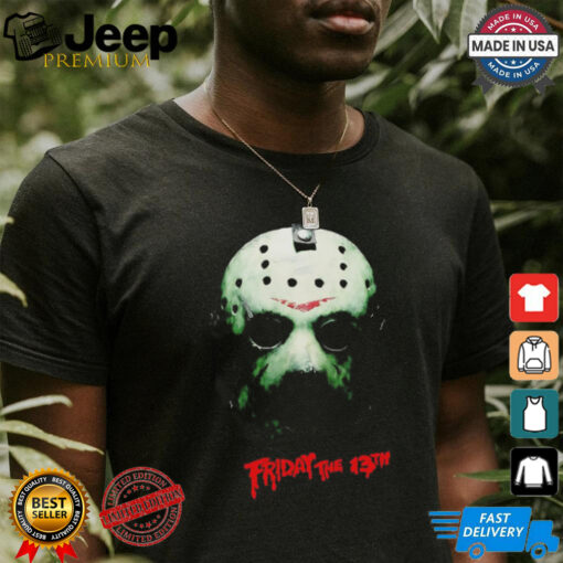 Jason Voorhees Friday The 13th mask Halloween graphic shirt