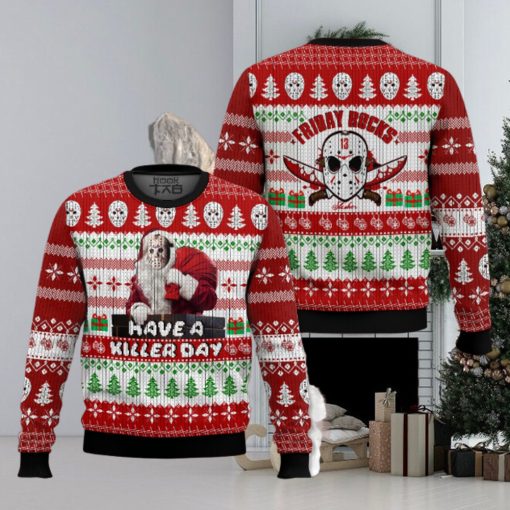 Jason Voorhees Ugly Sweater