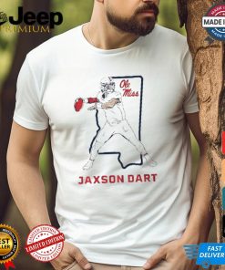 Jaxson Dart State Star Ole Miss Football T Shirts