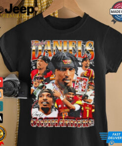 Jayden Daniels Washington Commanders Football signature graphic shirt