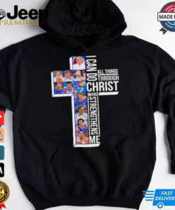 Jayhawk Kansas I can do all things through Christ shirt