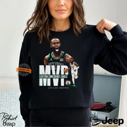 Jaylen Brown wins Larry Bird Trophy for 2024 Eastern Conference Finals MVP shirt