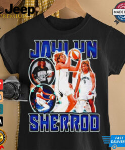 Jaylyn Sherrod New York Liberty Winner picture collage shirt