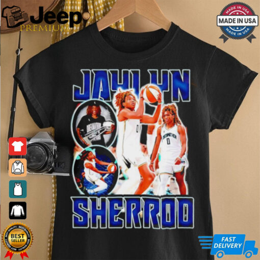 Jaylyn Sherrod New York Liberty Winner picture collage shirt