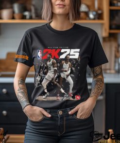 Jayson Tatum And A’Ja Wilson Are The Cover Athletes Of NBA 2K25 Classic T Shirt