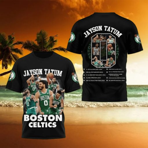 Jayson Tatum Boston Celtics 3D T Shirt