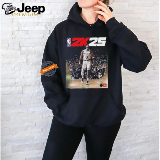 Jayson Tatum Of Boston Celtics Is Nba 2k25 Officially Cover Star Shirt