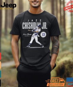 Jazz Chisholm Jr. New York Yankees 13 Swing Cartoon Shirt