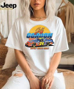 Jeff Gordon Flames 24 Legend Retro T Shirt