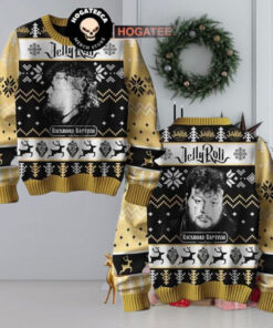 Jelly Roll Backroad Baptism Christmas Sweater Chirstmas Gifts 2024 Xmas For Family And Friends Ugly Sweater