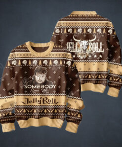 Jelly Roll Somebody Save Me Ugly Sweater1