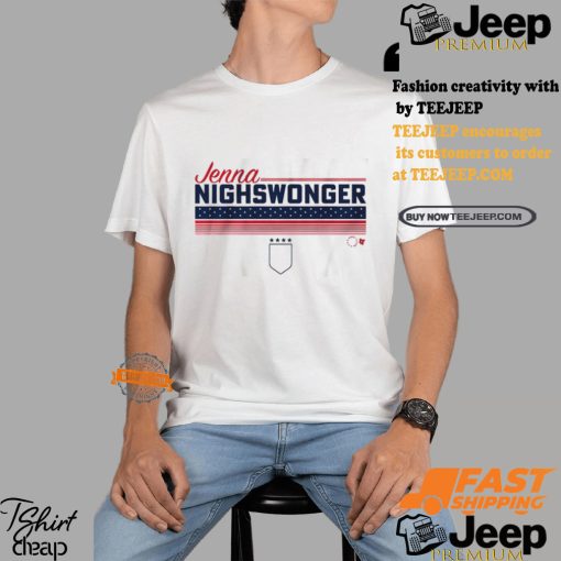 Jenna Nighswonger Stripe Uswntpa Shirt