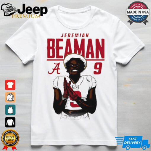 Jeremiah Beaman Alabama Crimson Tide caricature shirt