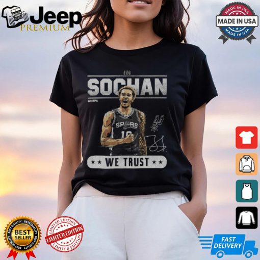 Jeremy Sochan San Antonio Spurs Trust Shirt