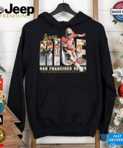 Jerry Rice San Francisco 49ers Mitchell & Ness Classic Photo T Shirt