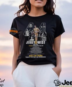 Jerry West 1938 2024 Basketball Hall Of Fame Thank You For The Memories T Shirt
