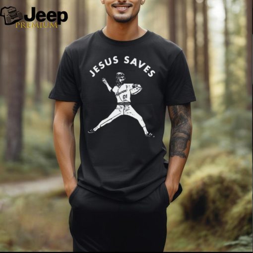 Jesus Saves Baseball Team Heaven T Shirt