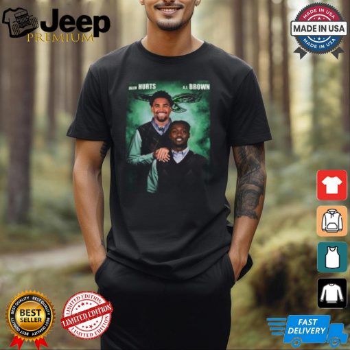 Official Jalen Hurts x Aj Brown Philadelphia Eagles Step Brothers Shirt