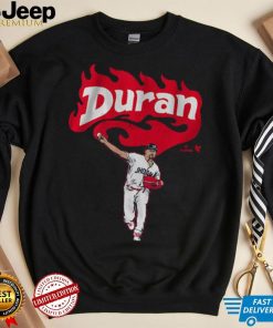 Jhoan Duran Flames Shirt
